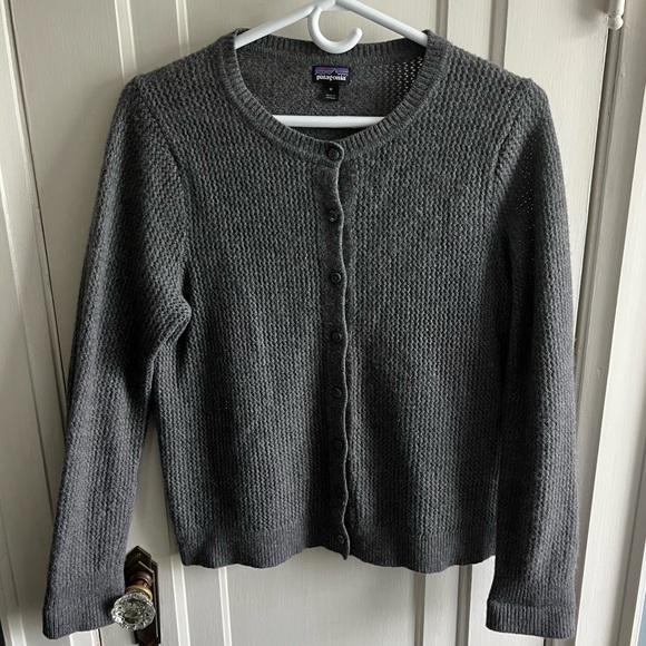 Patagonia SOLD ‼️ Wool & Cashmere Cardigan SZ M - Picture 3 of 9